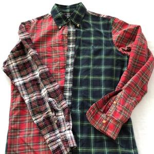 Ralph Lauren multi tartan plaid shirt